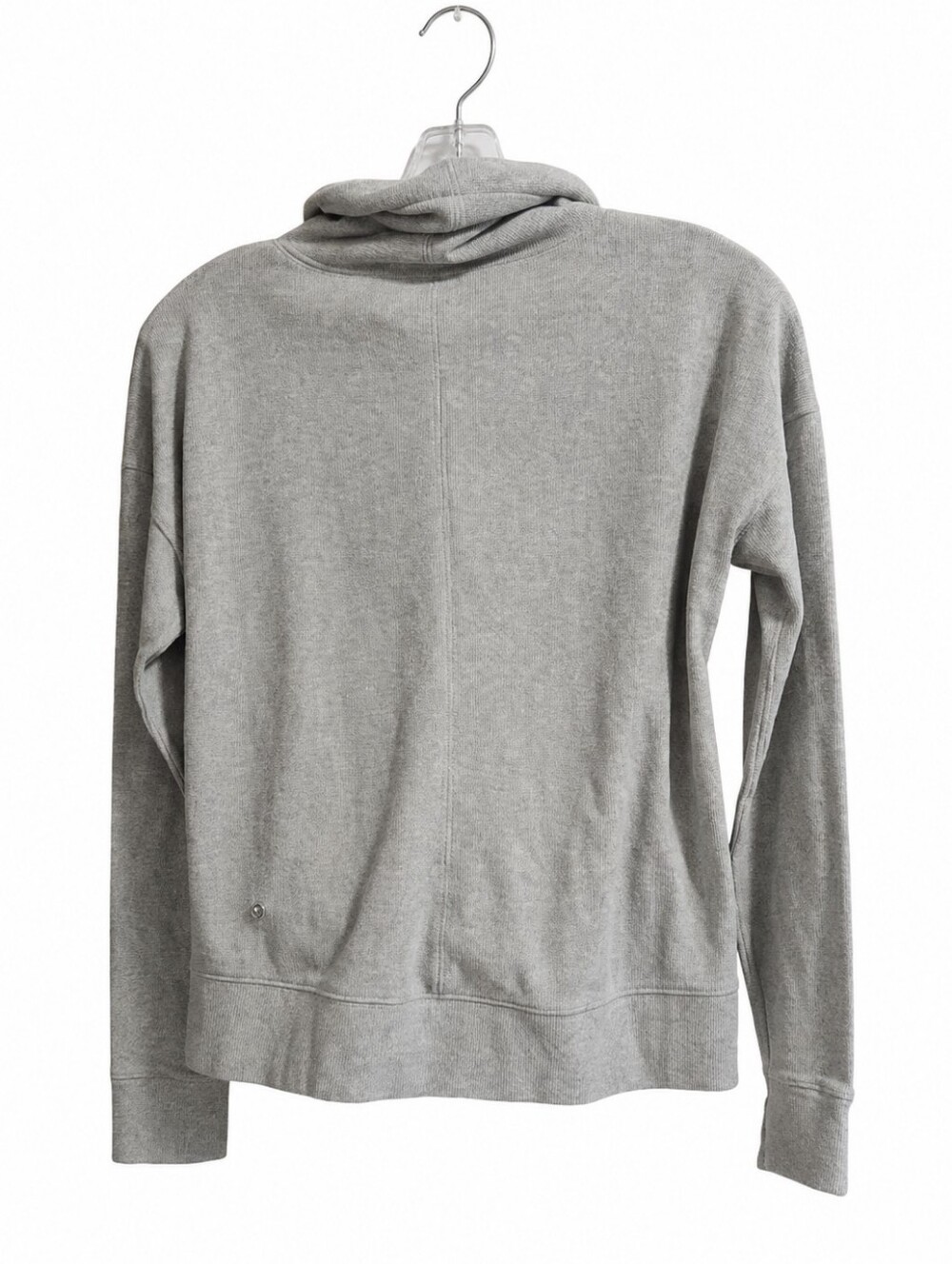 Lululemon Women's Gray Cowl Neck Pullover Sweatshirt Size 4 Soft Cozy Long Sleev - Picture 2 of 7